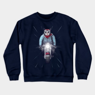 Cat Bikers Crewneck Sweatshirt